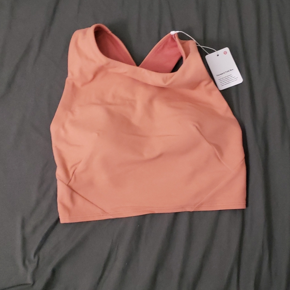 Forward fold bra....